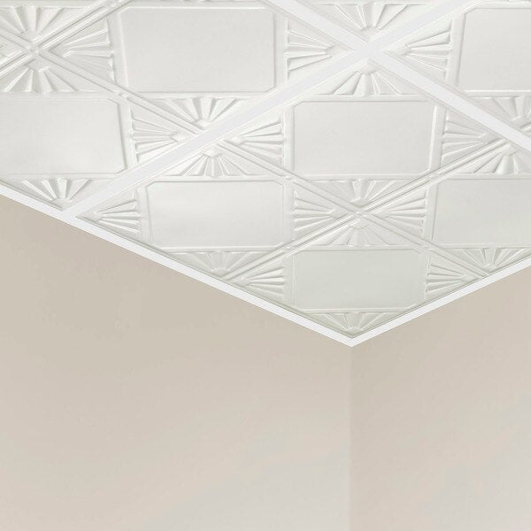 Erie Ceiling Tile, 24 in W x 24 in L, 5 PK