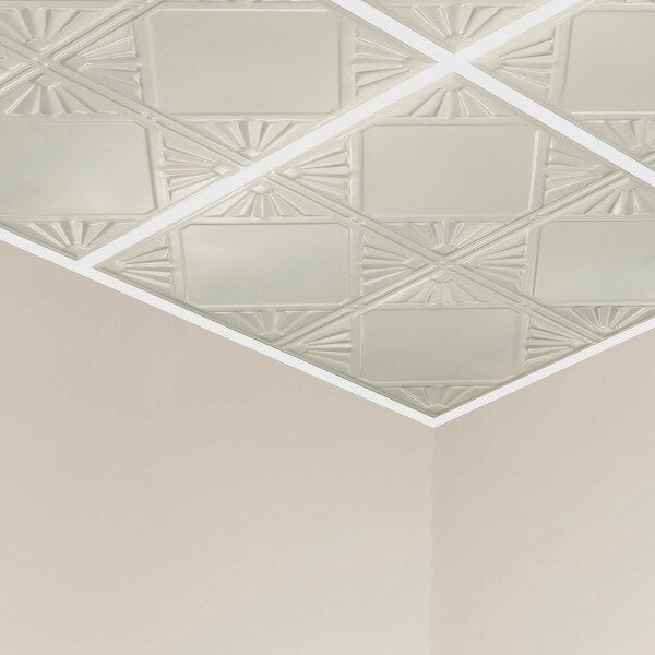 Erie Ceiling Tile, 24 in W x 24 in L, 5 PK