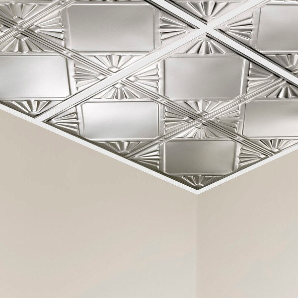 Erie Ceiling Tile, 24 in W x 24 in L, 5 PK