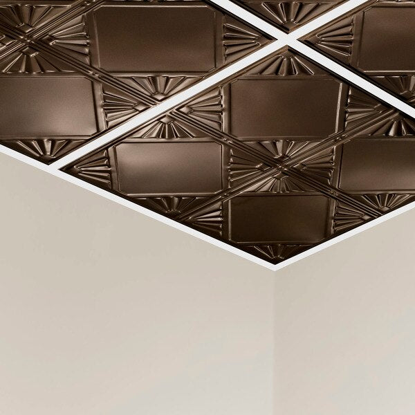 Erie Ceiling Tile, 24 in W x 24 in L, 5 PK