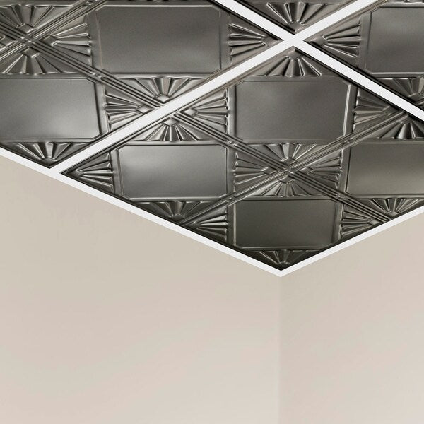 Erie Ceiling Tile, 24 in W x 24 in L, 5 PK