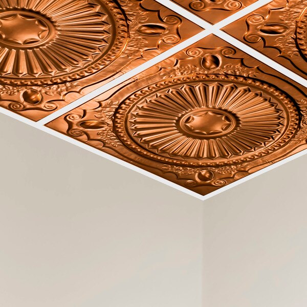 Toronto Ceiling Tile, 24 in W x 24 in L, 5 PK