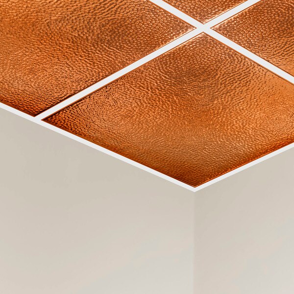 Chicago Ceiling Tile, 24 in W x 24 in L, 5 PK