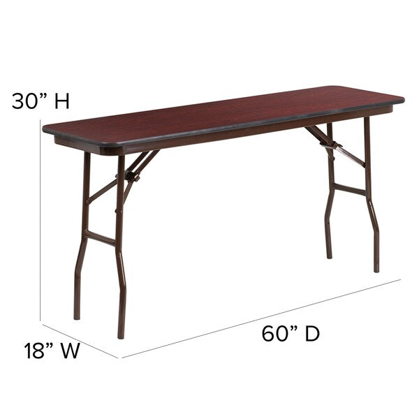 Rectangle Training Table, 18