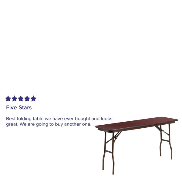 Rectangle Training Table, 18