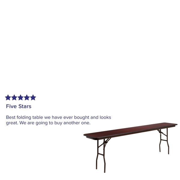 Rectangle Training Table, 18