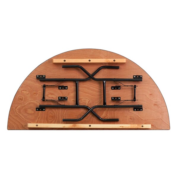 Half Round Folding Table, 60