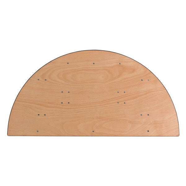 Half Round Folding Table, 60