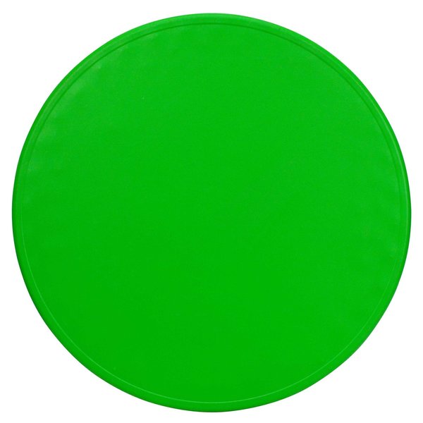 Round Activity Table, 45 X 45 X 23.75, Plastic, Steel Top, Green