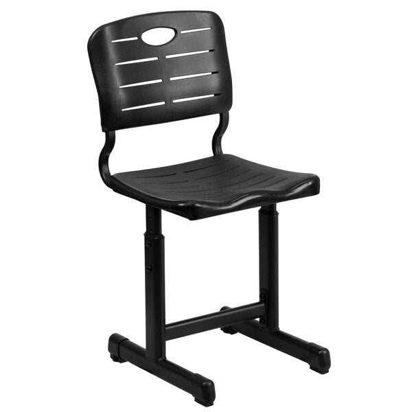 BlackStudent Chair, 15-1/4