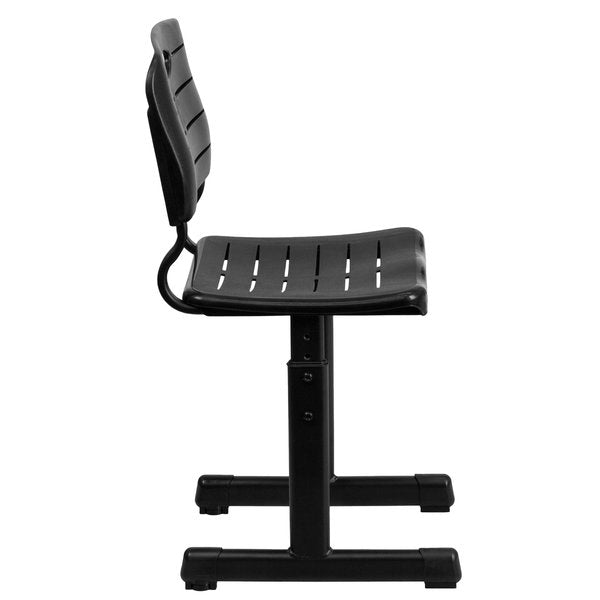 BlackStudent Chair, 15-1/4