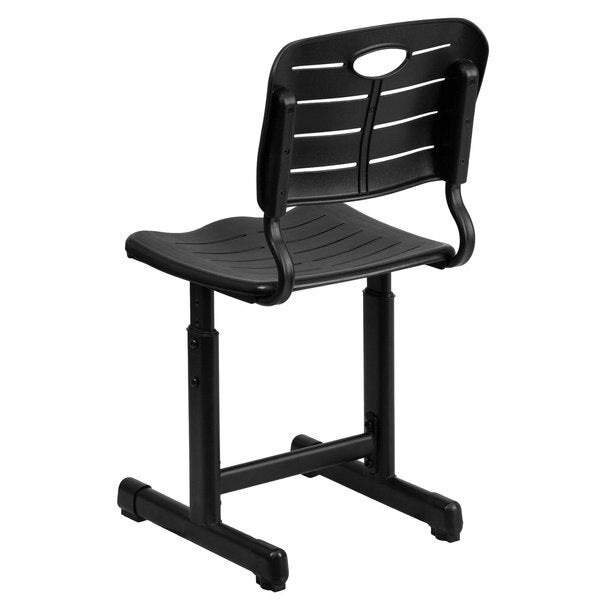 BlackStudent Chair, 15-1/4