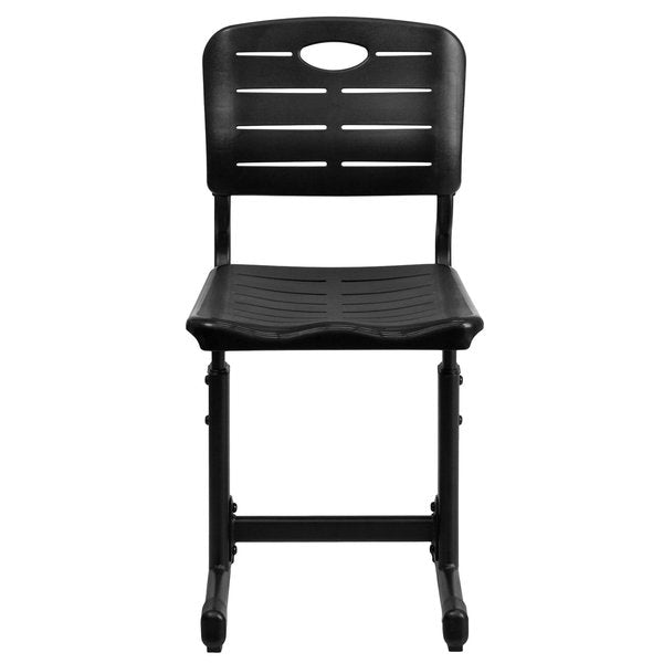 BlackStudent Chair, 15-1/4