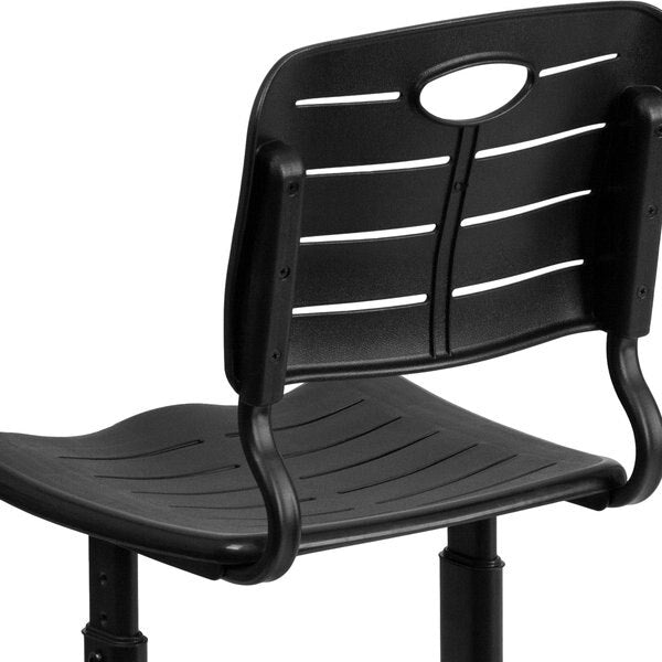 BlackStudent Chair, 15-1/4