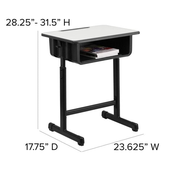 Student Desk, 17-3/4