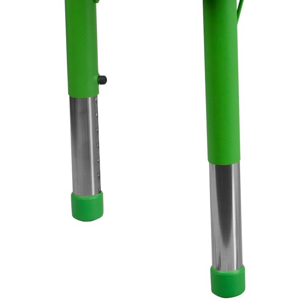 Rectangle Preschool Table, Green, 23-5/8