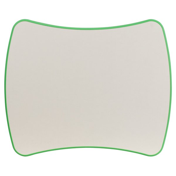 Rectangle Preschool Table, Green, 21-7/8