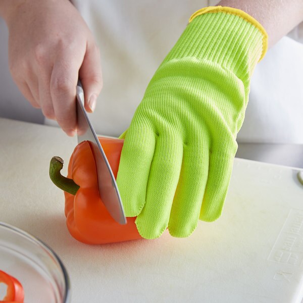 Cut Resistant Gloves, A4 Cut Level, Uncoated, L, 1 PR