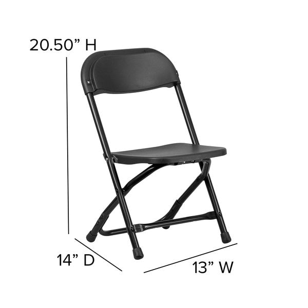 Kids Folding Chair, Black