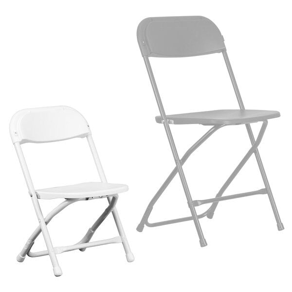 Kids Folding Chair, White
