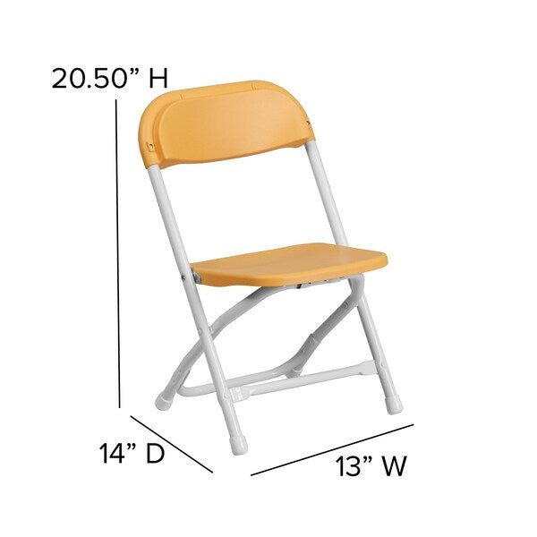 Kids Folding Chair, Yellow