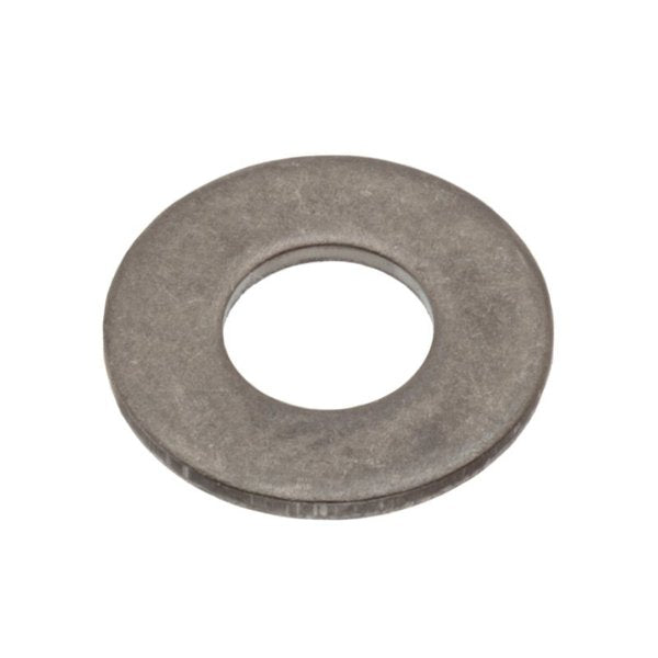 Flat Washer, Fits Bolt Size #8 , Stainless Steel Plain Finish, 100 PK