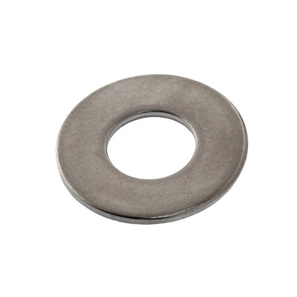 Flat Washer, Fits Bolt Size 5/16 in , Stainless Steel Plain Finish, 100 PK