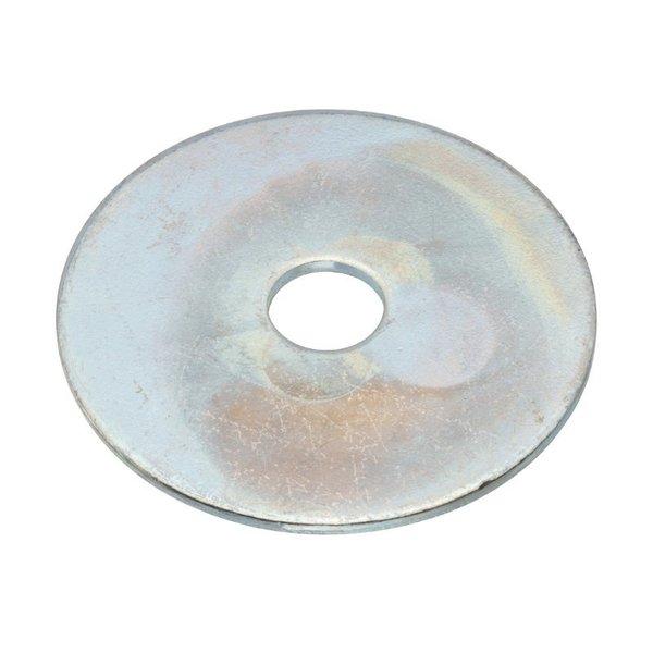 Fender Washer, Fits Bolt Size 5/16 in , Steel Zinc Plated Finish, 100 PK