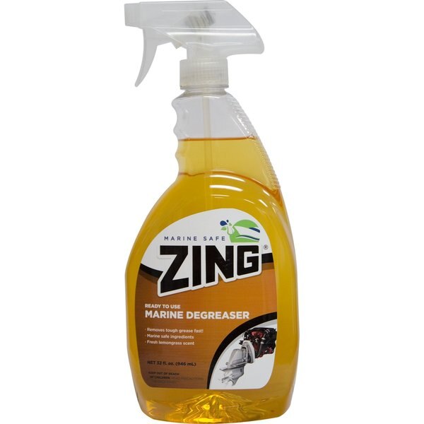 Liquid 1 qt. Marine Safe Degreaser, Trigger Spray Bottle 9 PK