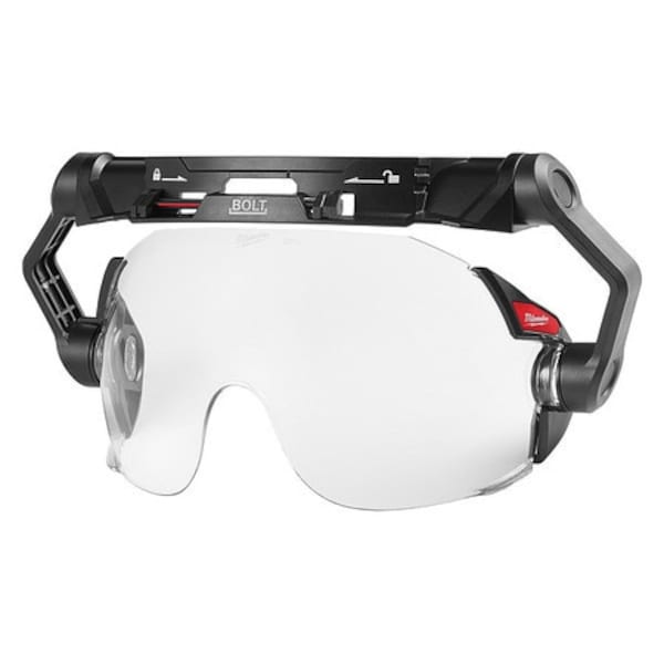 BOLT Clear Dual Coat Lens Eye Visor for Milwaukee Safety Helmets and Hard Hats