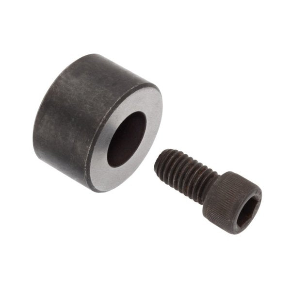 Jig Feet/Screw, 3/8-16, Stl, 1-1/4X1-1/2