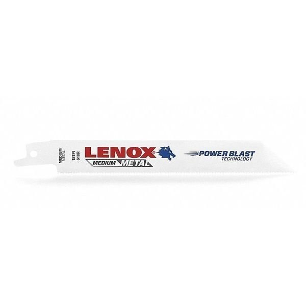6 in L x 18 TPI Bi-Metal RecipSaw Blade, TPI 18, 50 UNT, PK4