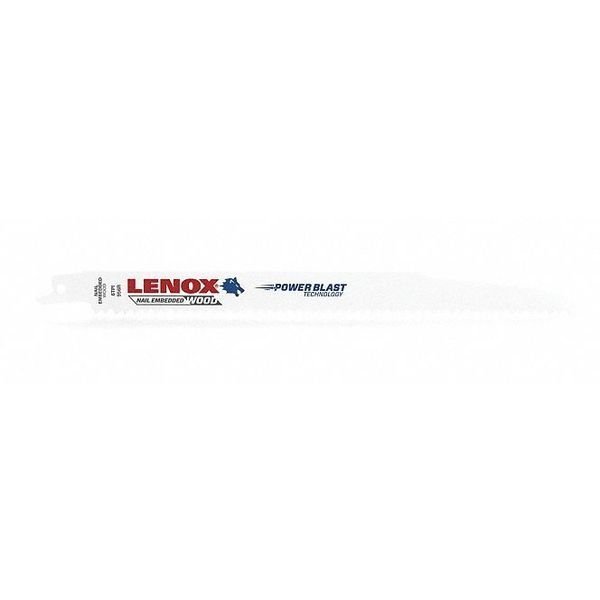 9 in L x 6 TPI Bi-Metal Recip Saw Blade, TPI 6, 50 UNT, PK4