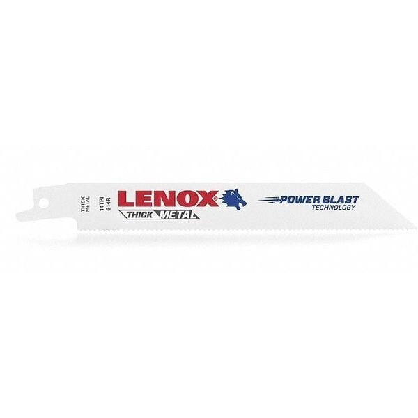 Recip Saw Blade, TPI 14, 50 UNT, PK4