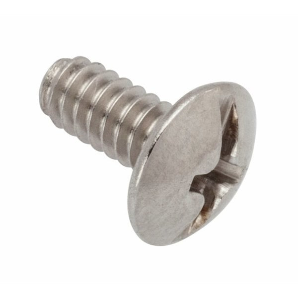 Binding Screw, #6-32 Thd Sz, 316 Stainless Steel, 5 PK