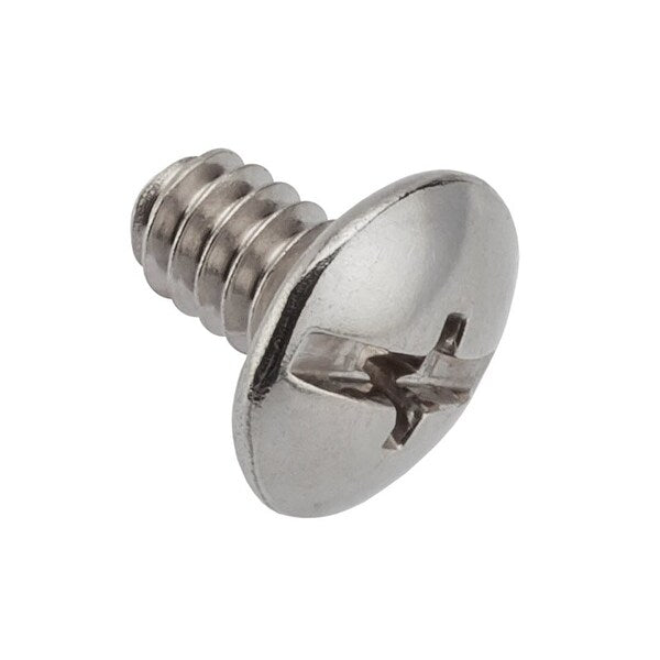 Binding Screw, #10-24 Thd Sz, 316 Stainless Steel, 5 PK