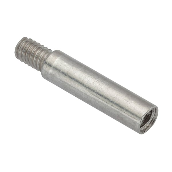 Binding Barrel Extension, #8-32, 3/4 in Brl Lg, 0.203 in Brl Dia, Aluminum Plain, 25 PK