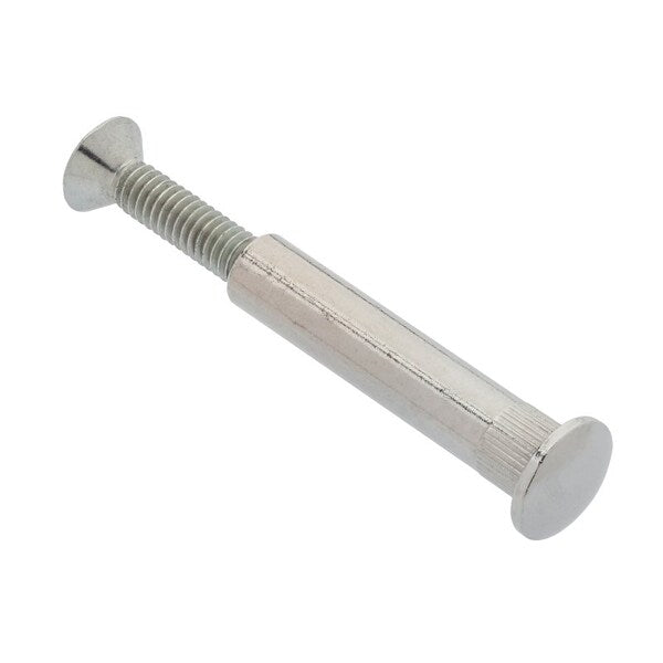 Arch Barrel, #12-24, 1 3/16 in Brl Lg, 5/16 in Brl Dia, Brass Bronze
