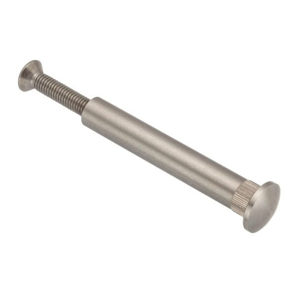 Arch Barrel, #10-32, 2 in Brl Lg, 5/16 in Brl Dia, 18-8 Stainless Steel Plain