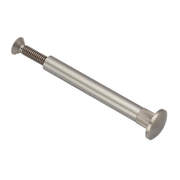 Arch Barrel, #8-32, 2 in Brl Lg, 1/4 in Brl Dia, 316 stainless steel Plain