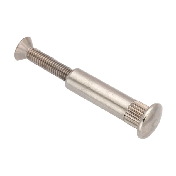 Arch Barrel, #10-32, 1 3/16 in Brl Lg, 5/16 in Brl Dia, 316 stainless steel Plain