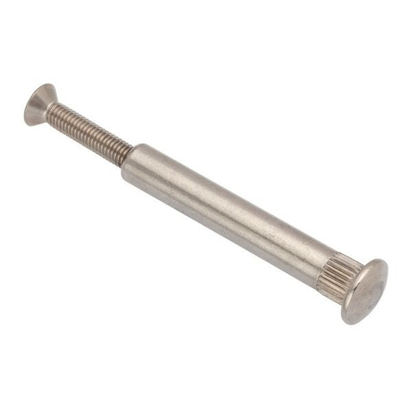 Arch Barrel, #10-32, 2 in Brl Lg, 5/16 in Brl Dia, 316 stainless steel Plain