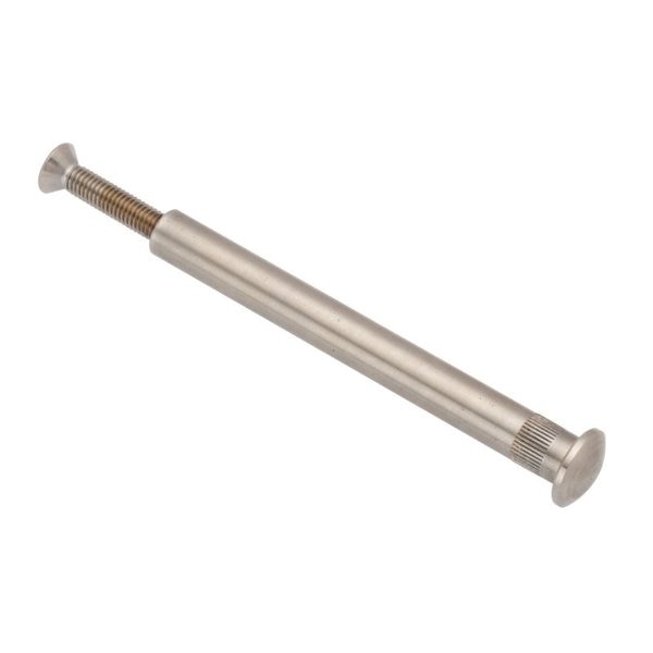 Arch Barrel, #10-32, 3 in Brl Lg, 5/16 in Brl Dia, 316 stainless steel Plain