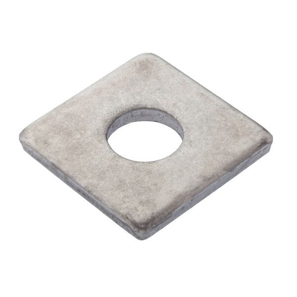 Square Washer, Fits Bolt Size 3/4 in 18-8 Stainless Steel, Plain Finish