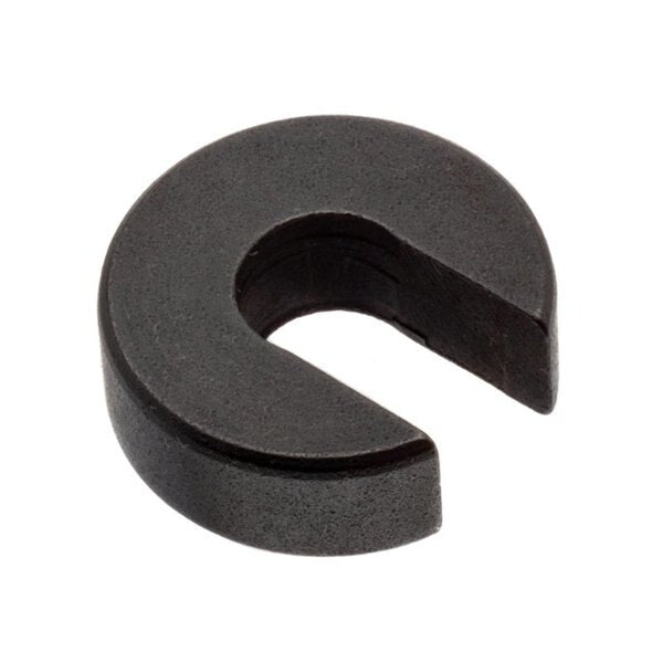 Slotted Washer, Fits Bolt Size #10 Steel, Black Oxide Finish