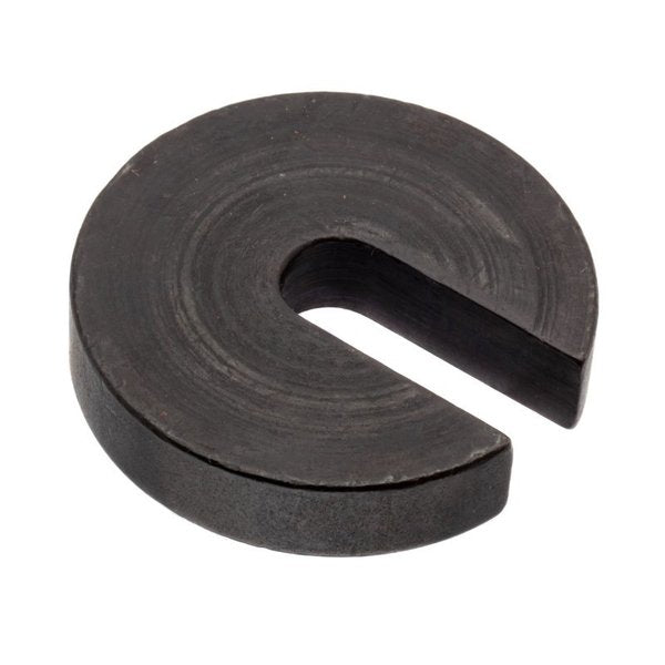 Slotted Washer, Fits Bolt Size 3/8 in Steel, Black Oxide Finish