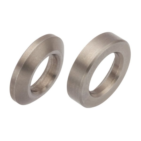 Spherical Washer, Fits Bolt Size M6 18-8 Stainless Steel, Plain Finish, 1 PR