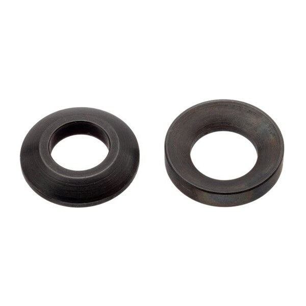 Spherical Washer, Fits Bolt Size M8 Steel, Black Oxide Finish, 1 PR