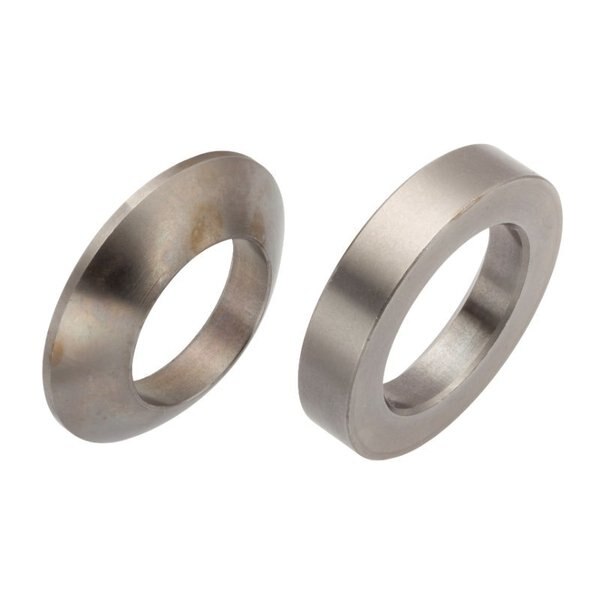 Spherical Washer, Fits Bolt Size M16 18-8 Stainless Steel, Plain Finish, 1 PR