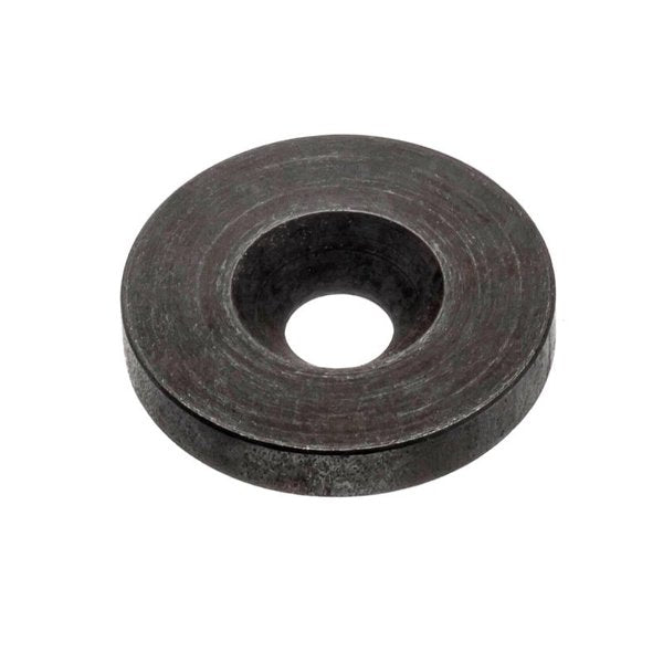 Countersunk Washer, Fits Bolt Size #8 Steel, Black Oxide Finish, 5 PK